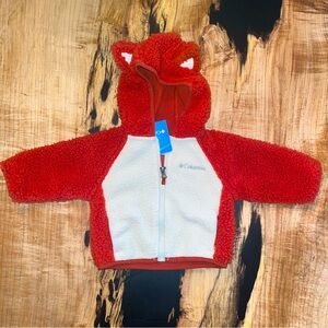 Columbia “Fox” Child’s Warm Sweater / Jacket. BNWT. Size 3-6 Months.
